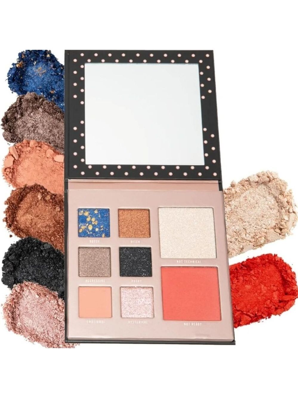 Bossy Cosmetics Power Woman Essentials Vegan and Cruelty-Free Eyeshadow, Blush,